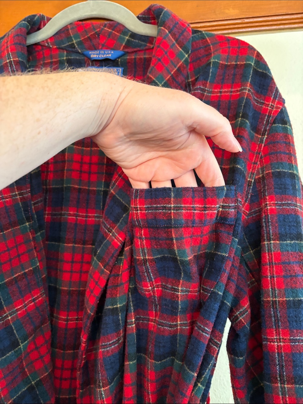 Vintage Pendleton Robe Size Large - Picture 7 of 8